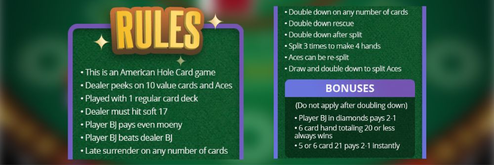 What are the Rules, Payouts and RTP of Super Fun 21 Blackjack