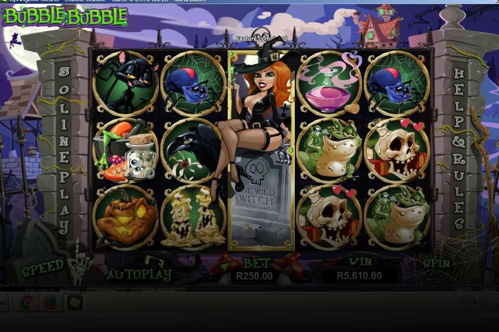 What are the Rules, RTP and Payouts of Bubble bubble by Real time gaming software (1)